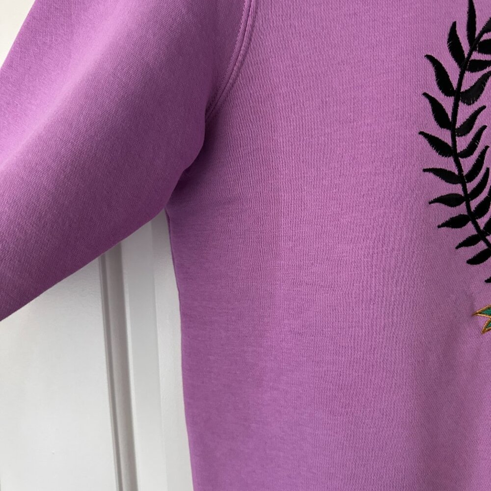 Scotch & Soda Classic Sweat With Logo Chest Artwork - Purple Size L - Picture 7 of 8